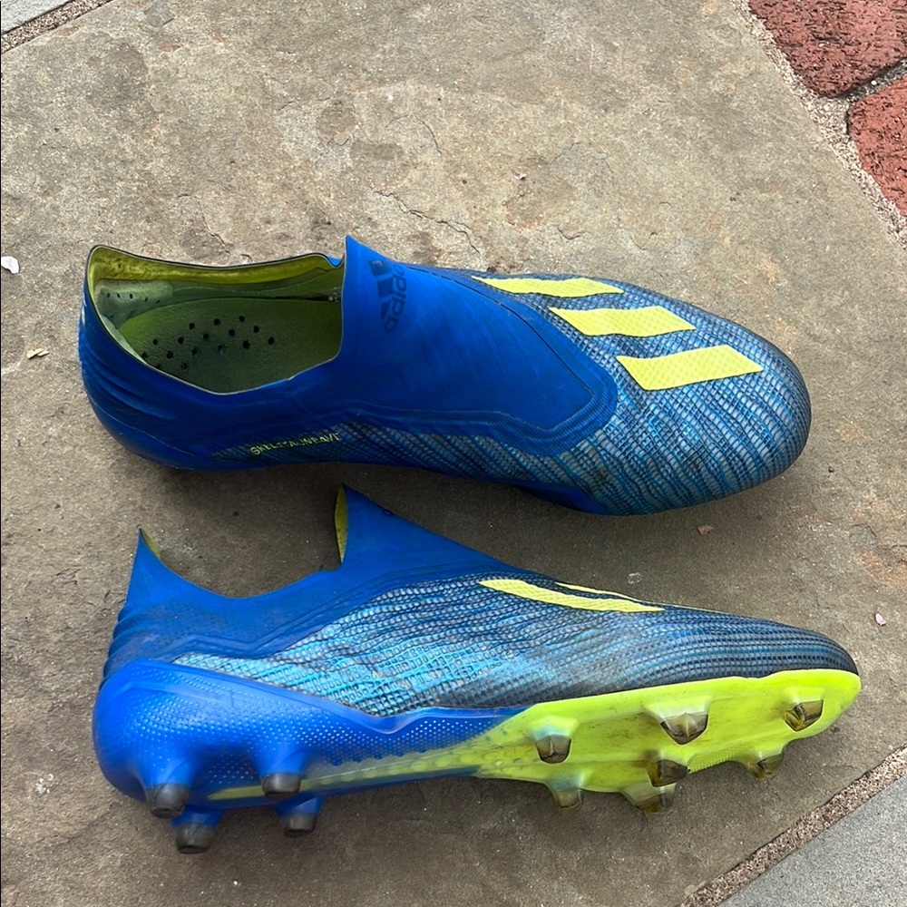 Adidas X 18+ laceless soccer cleats